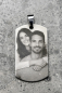 Preview: Dein persönlicher DogTag Foto-Anhänger aus Edelstahl mit Lasergravur
