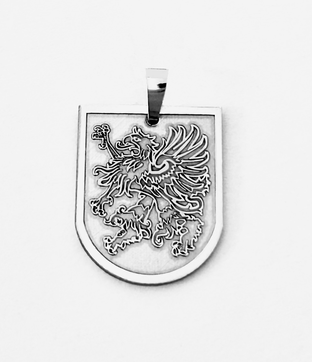 Pommern Wappen 925 Silber