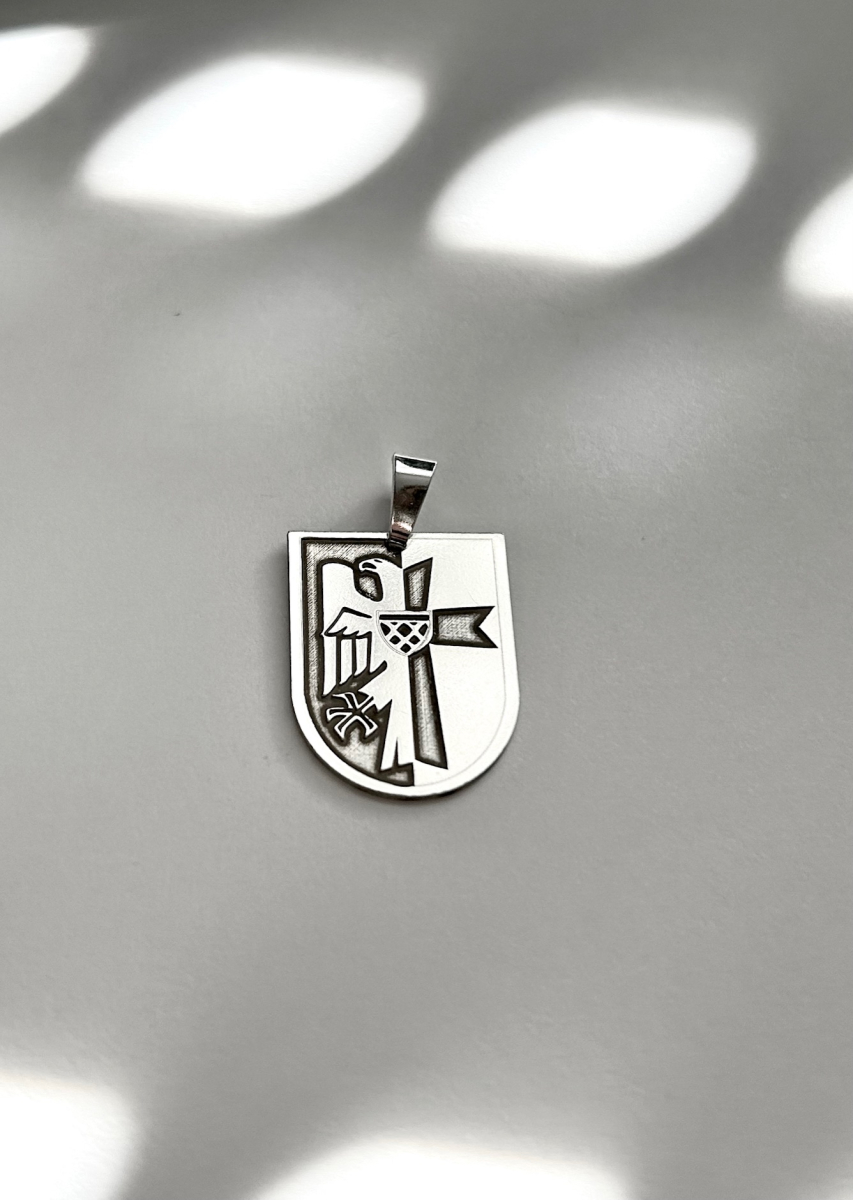 Sudeten Wappen 925 Silber