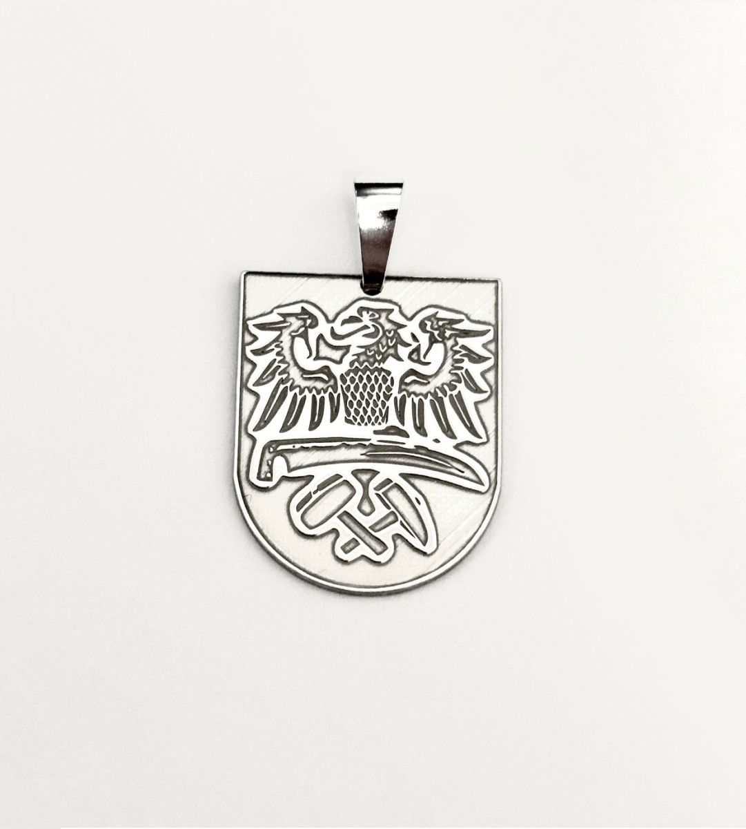 Oberschlesien Wappen 925 Silber