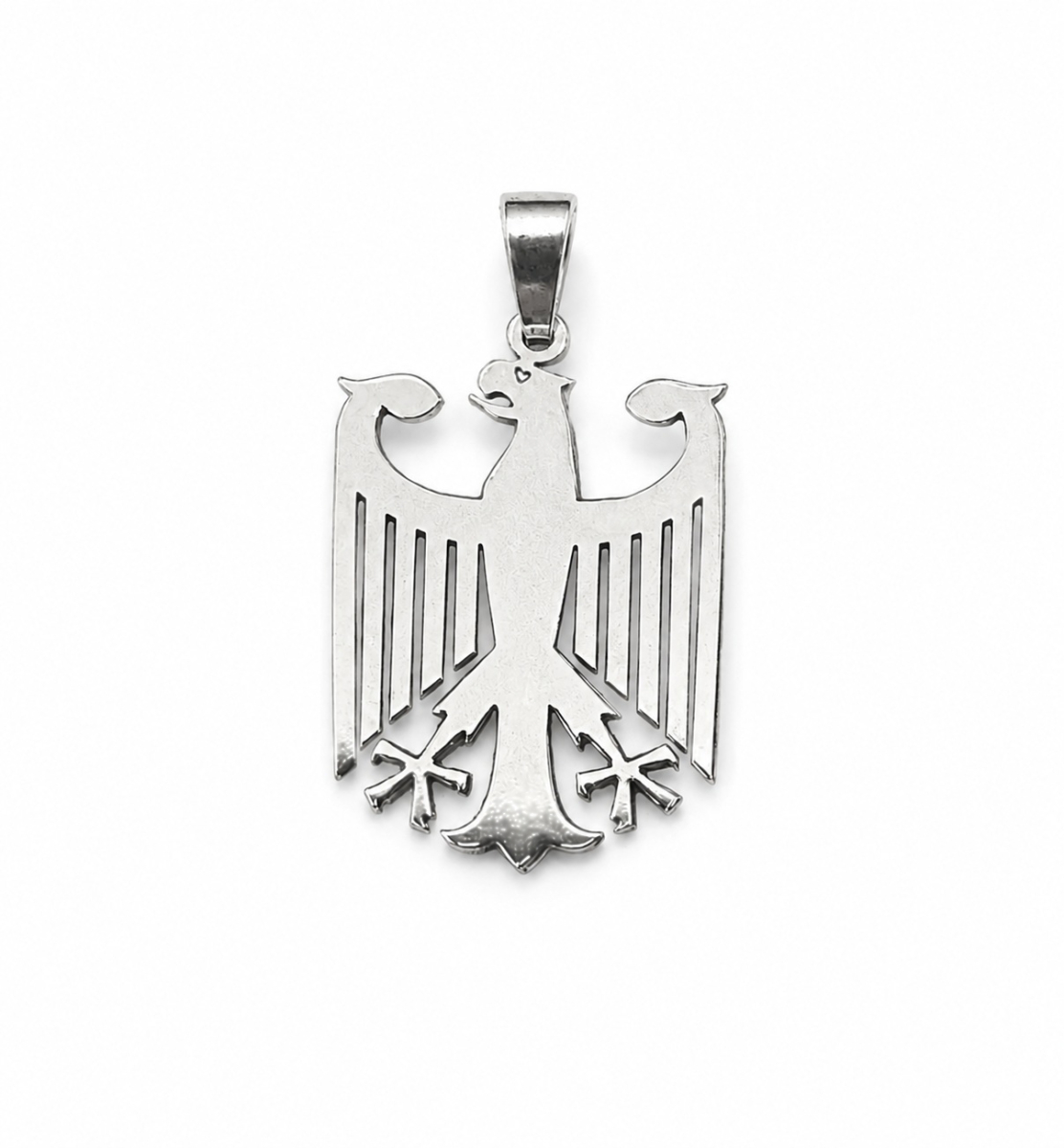 Deutscher Adler 925 Silber Kettenanhänger
